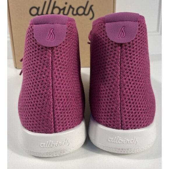 Allbirds Tree Toppers High Top Shoes Lace Up Sneakers Pink Men's US 8 NEW Nature - Picture 3 of 10